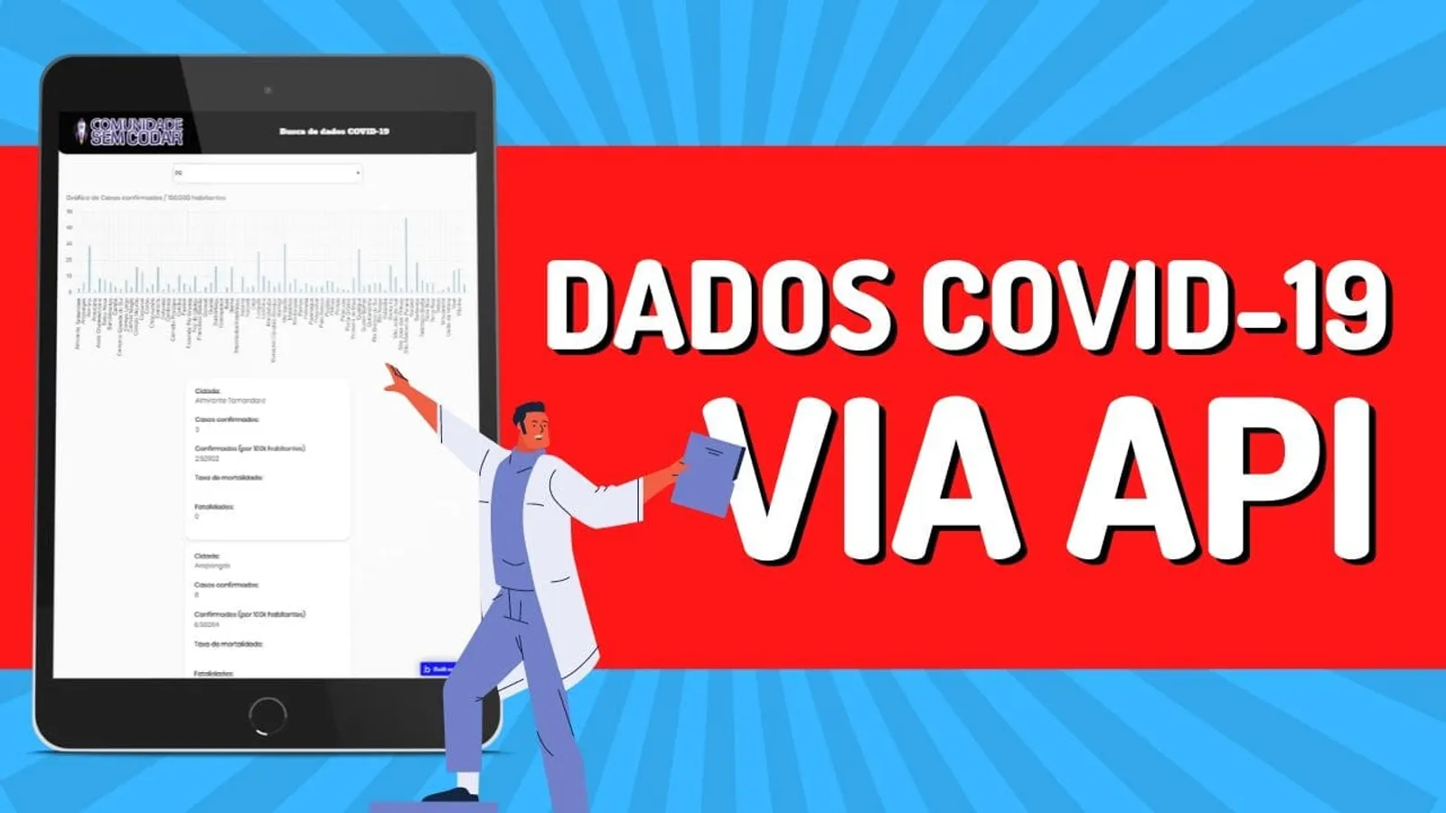 Como Criar um Aplicativo com Informações do CORONAVÍRUS (via API)