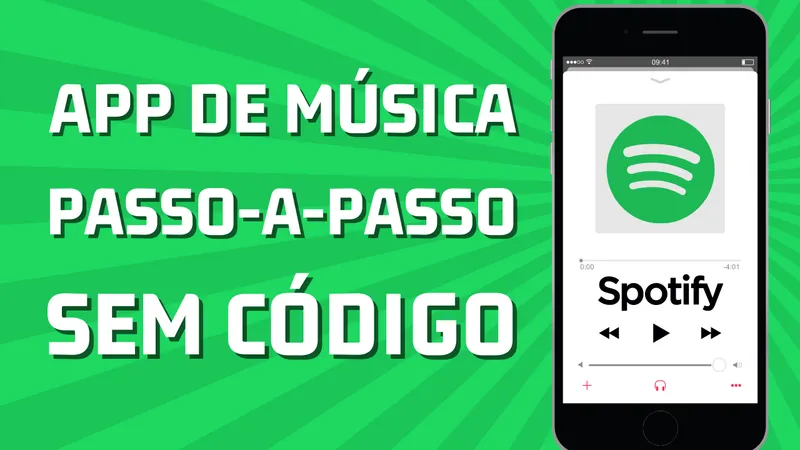 Tutorial No-Code: Como Criar um Aplicativo igual Spotify (Streaming de Músicas) Gratuitamente