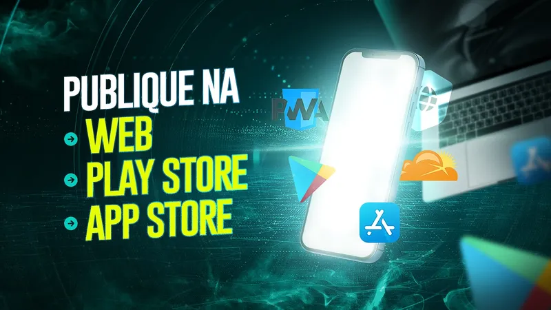 Publique seu aplicativo Bubble na Web, Play Store & App Store | PASSO A PASSO