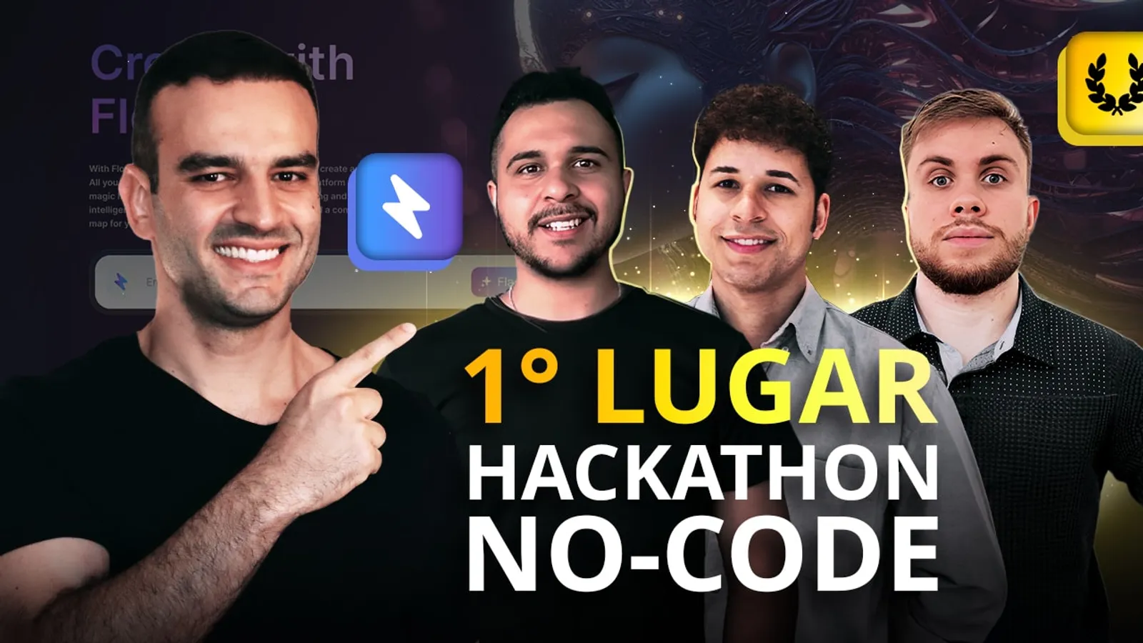 Eles venceram o Hackathon I.A. com Bubble e ganaramm $10k