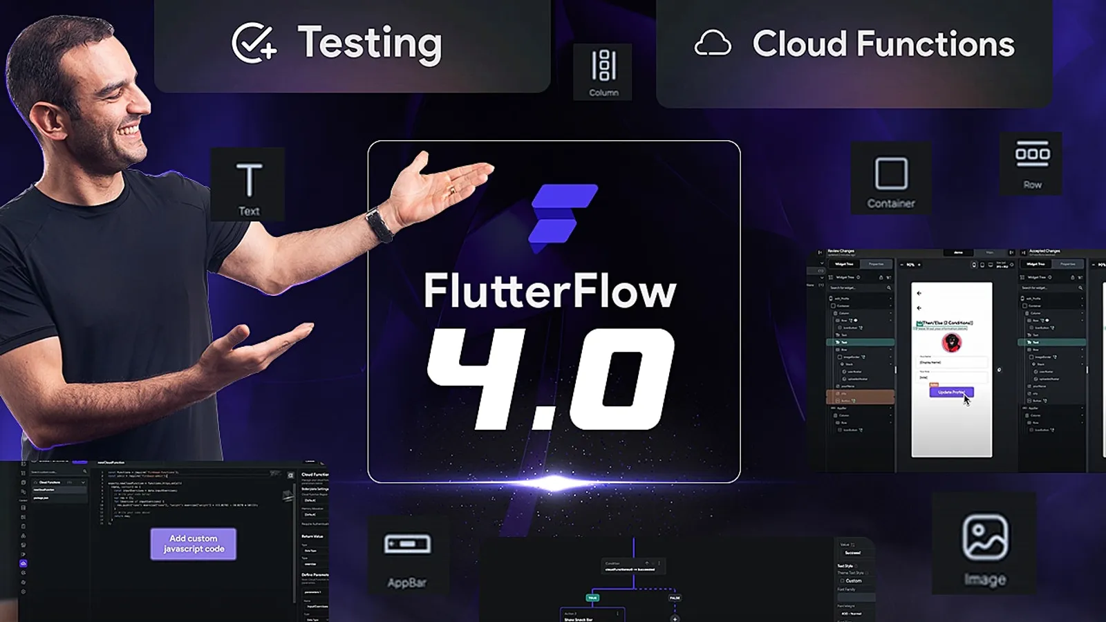 Lançamento FlutterFlow 4.0 – 7 novos recursos