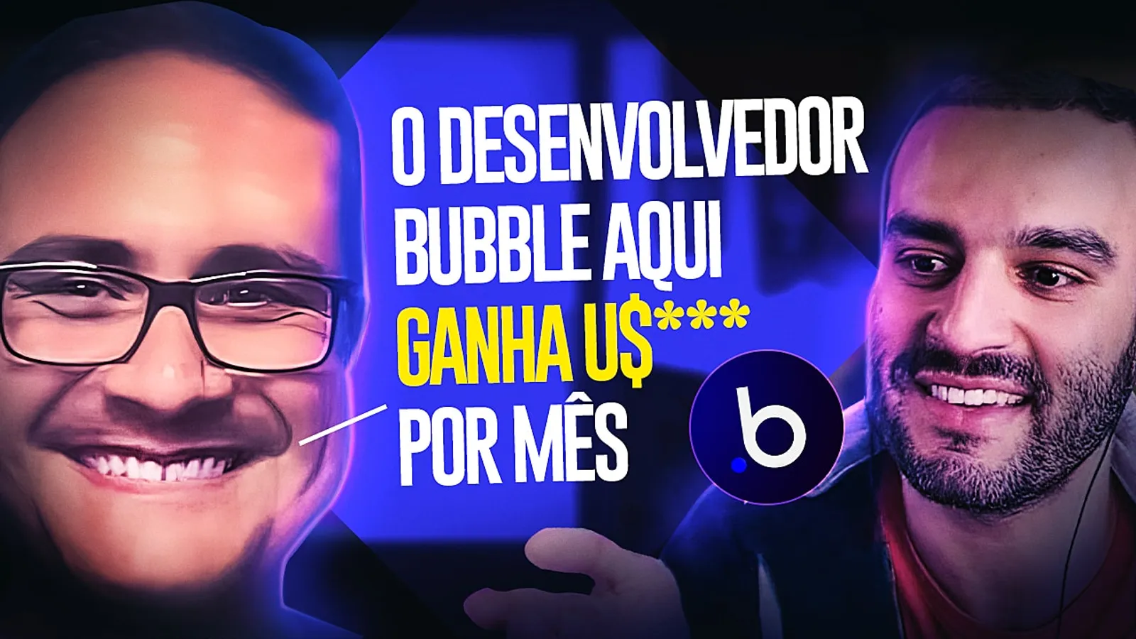 Ele precisa contratar 300 novos Desenvolvedores Bubble (em dólar)