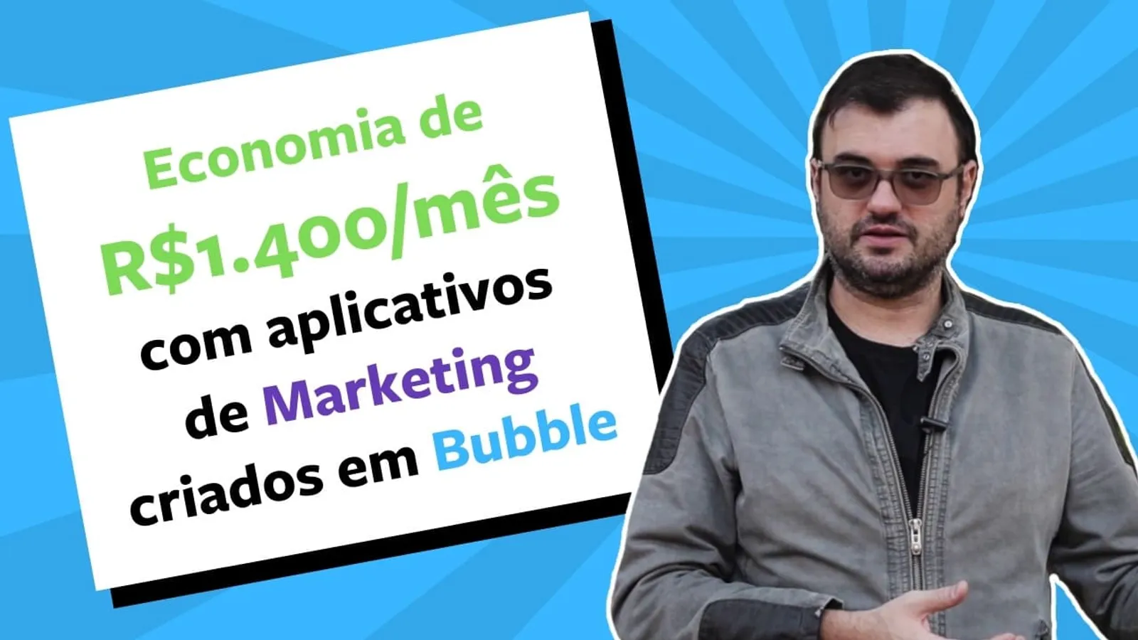 Refém de plataformas, ele criou sua própria ferramenta e já economiza mais de R$ 1,4 mil com mensalidades