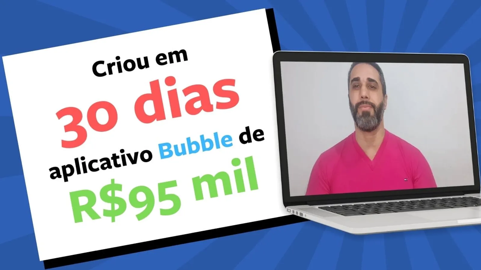 Advogado economiza R$95 mil e desenvolve o próprio aplicativo Bubble em 30 dias