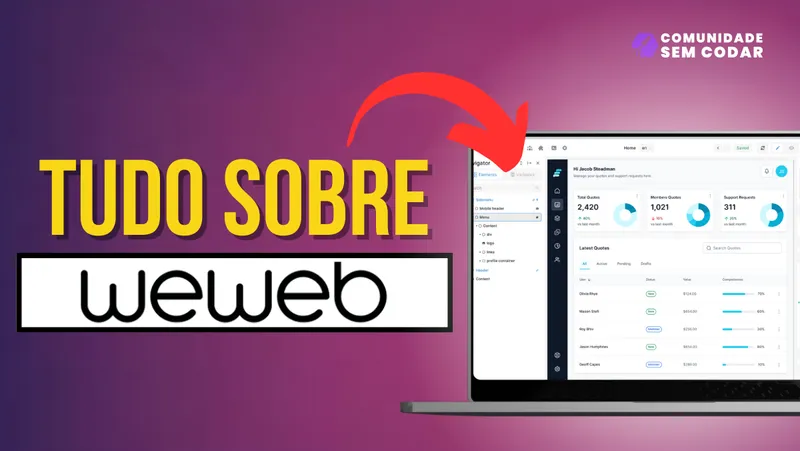 WeWeb: Tudo sobre a Ferramenta Low Code para Criar Aplicativos Web