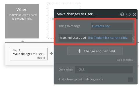 Bubble No Code Tinder Clone Tutorial Walkthrough