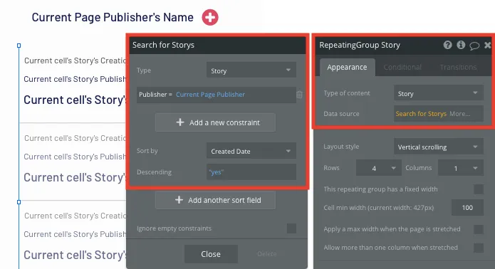Bubble Apple News Clone Dynamic Story Feed Example