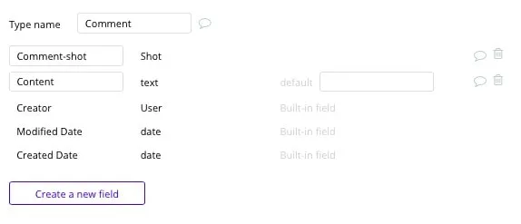 configurando banco de dados - comentário