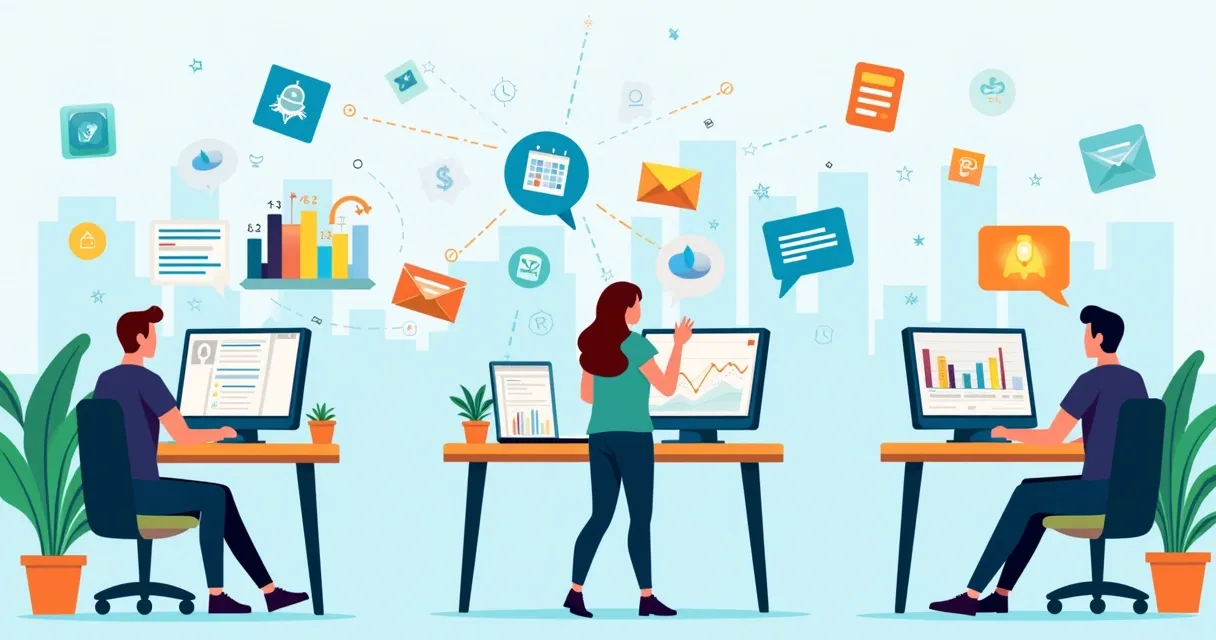 Exemplos práticos de n8n em escritório