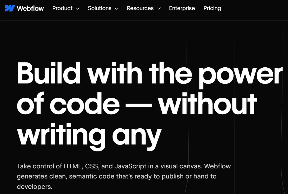 Como Figma se compara ao Webflow.