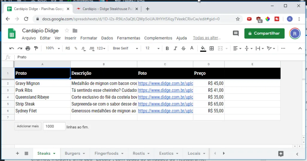 Imagem do cardápio - imagem 2