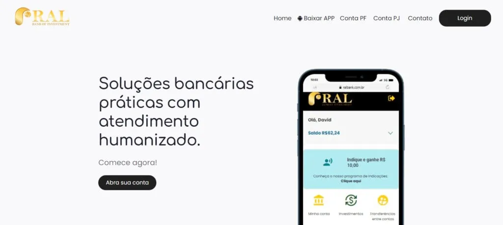 Ilustração Ralbank