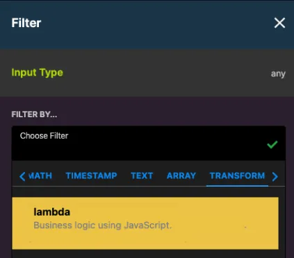 É possível inserir código em Xano