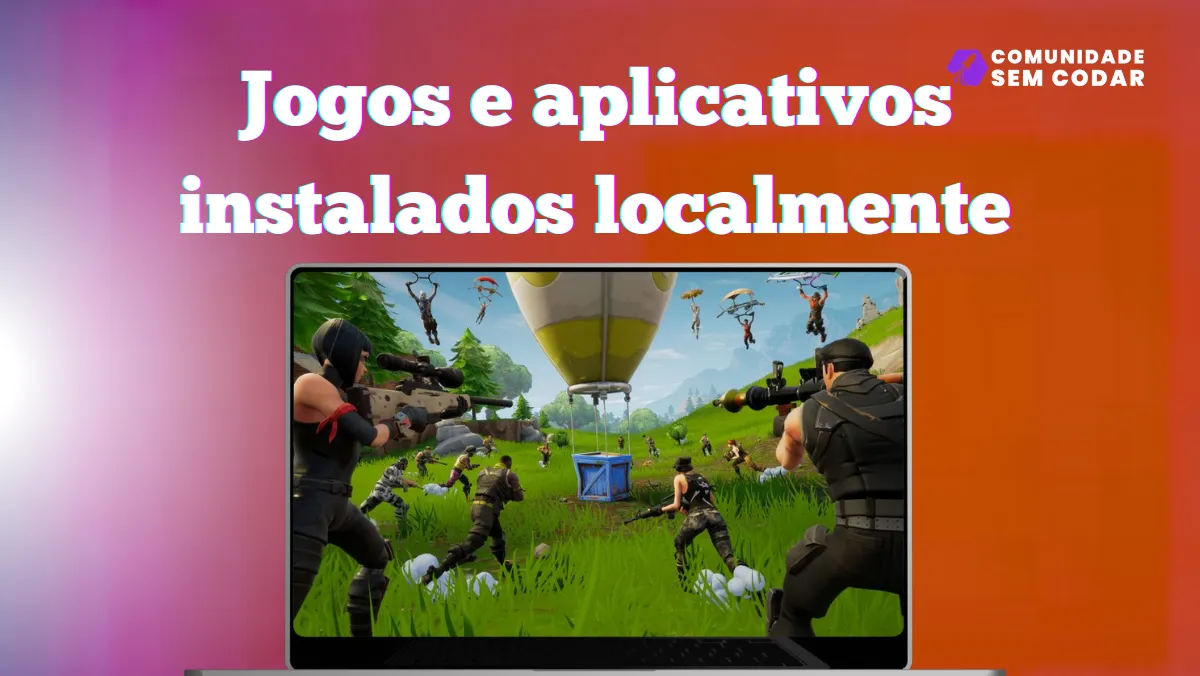 O que não consigo criar em Bubble: Jogos e aplicativos instalados localmente.