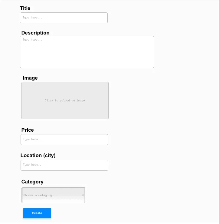 listagens de anúncios - 1