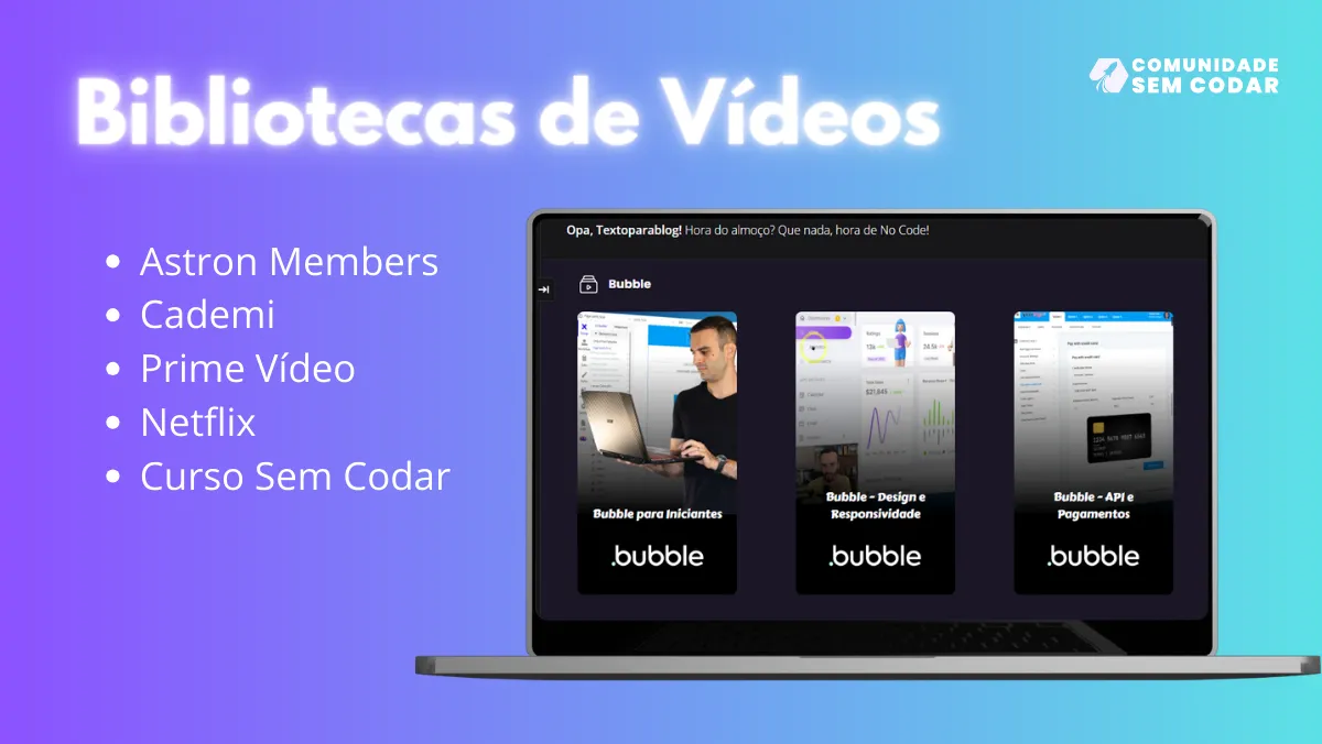 Bibliotecas de Vídeos.