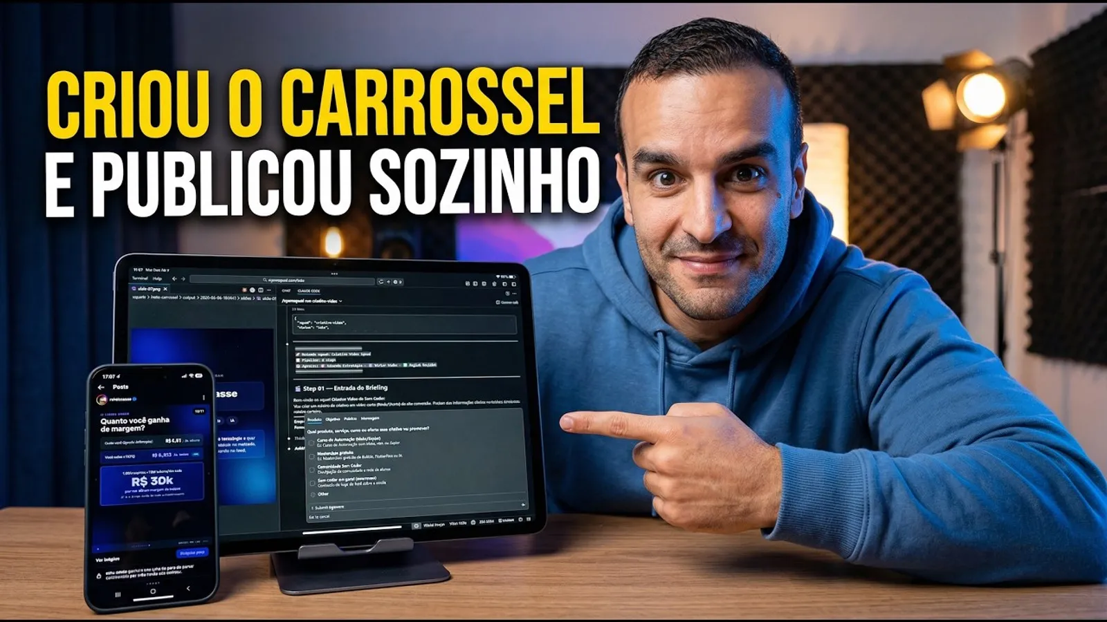 Opensquad, agentes de ia: crie um time de IA grátis e open source