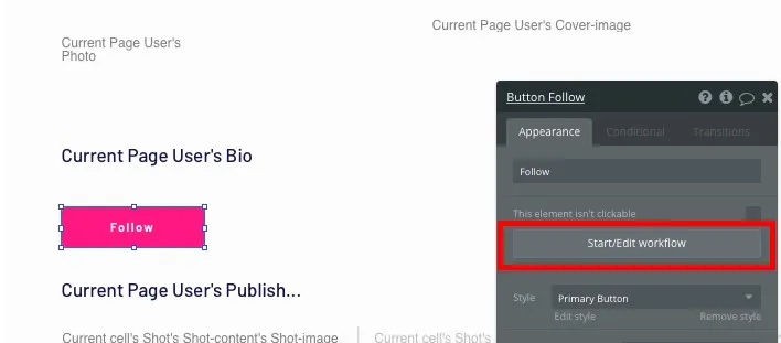 seguir um usuário - 1
