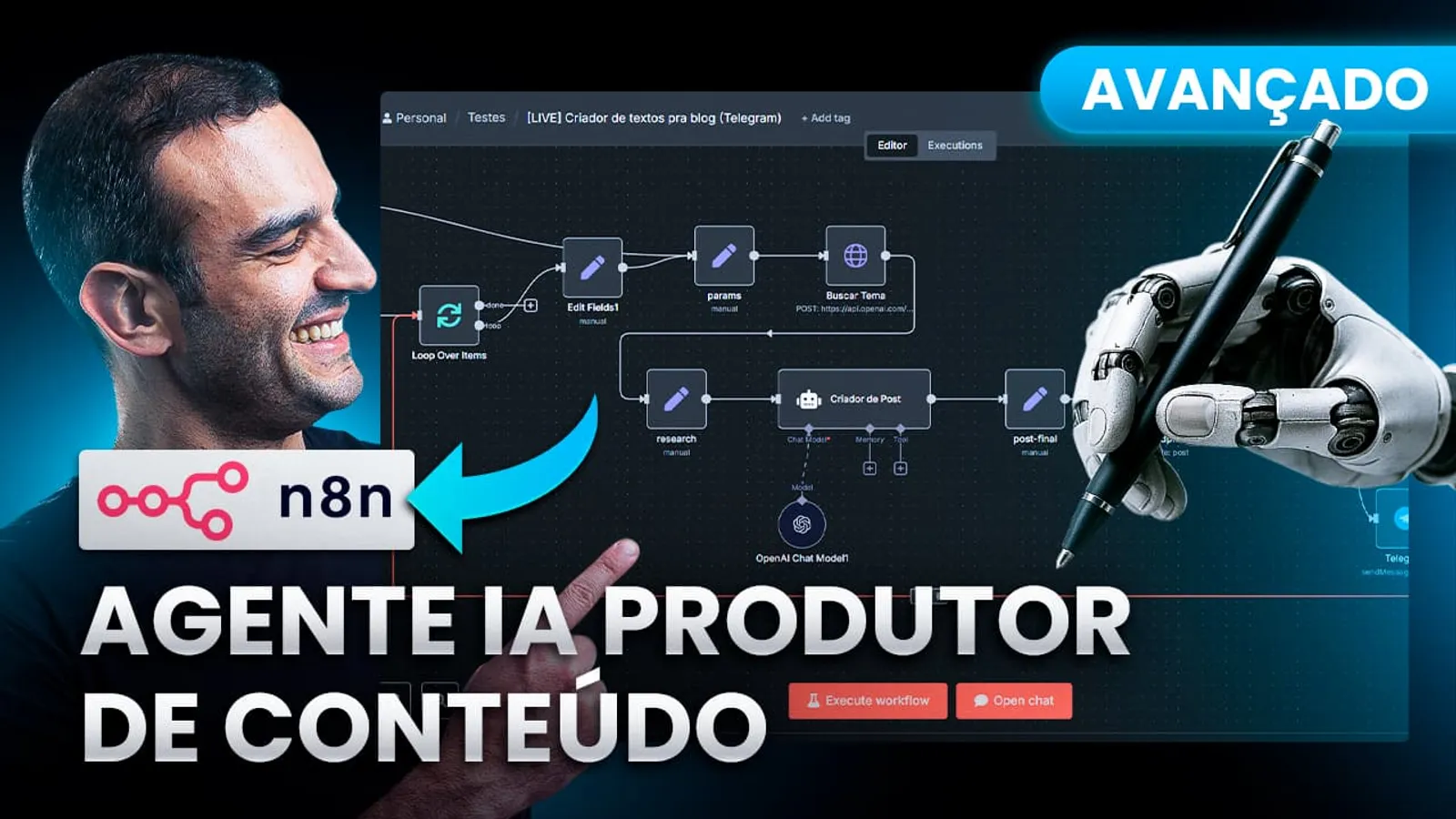 Por dentro do meu Agente IA que gera textos INCRÍVEIS de blog (CASO REAL)