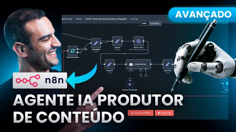 Por dentro do meu Agente IA que gera textos INCRÍVEIS de blog (CASO REAL)