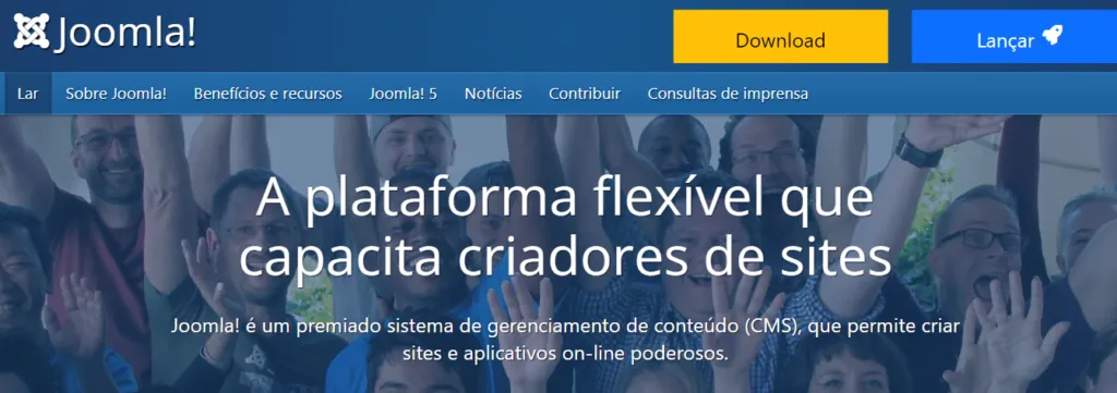 Sistema de gerenciamento de conteúdo: Joomla!