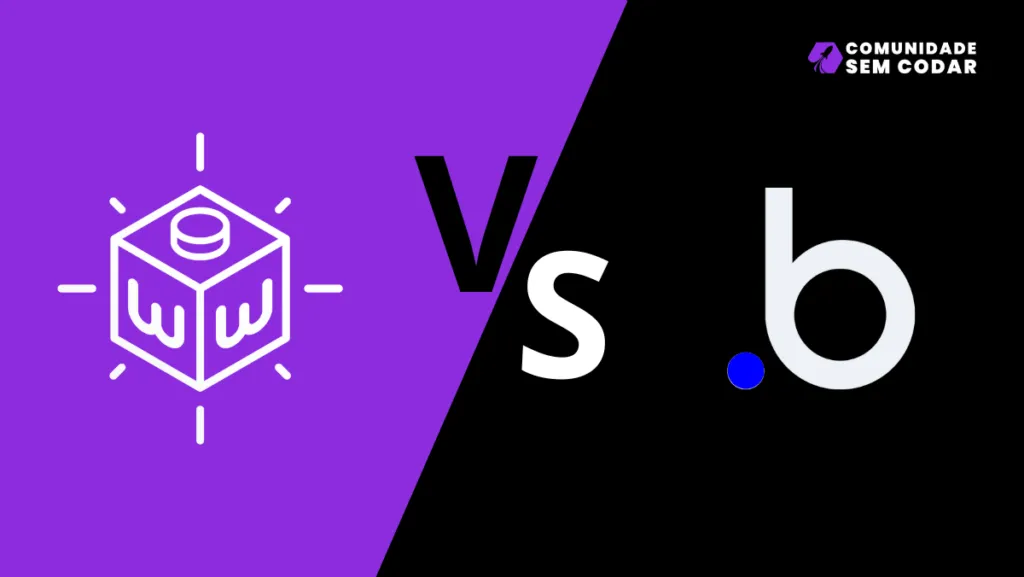 WeWeb ou Bubble, qual a melhor ferramenta No Code